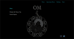 Desktop Screenshot of omvibratory.com